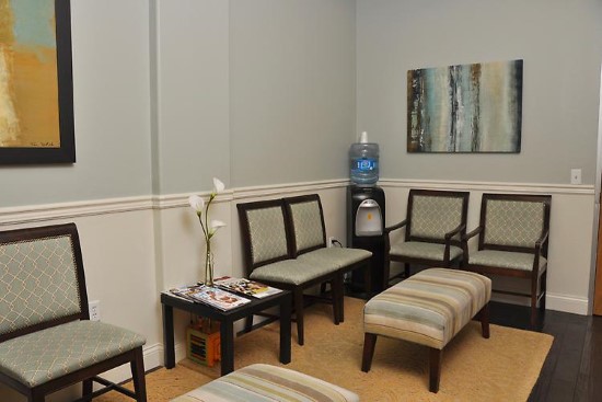 OC Dental Specialists office waiting room